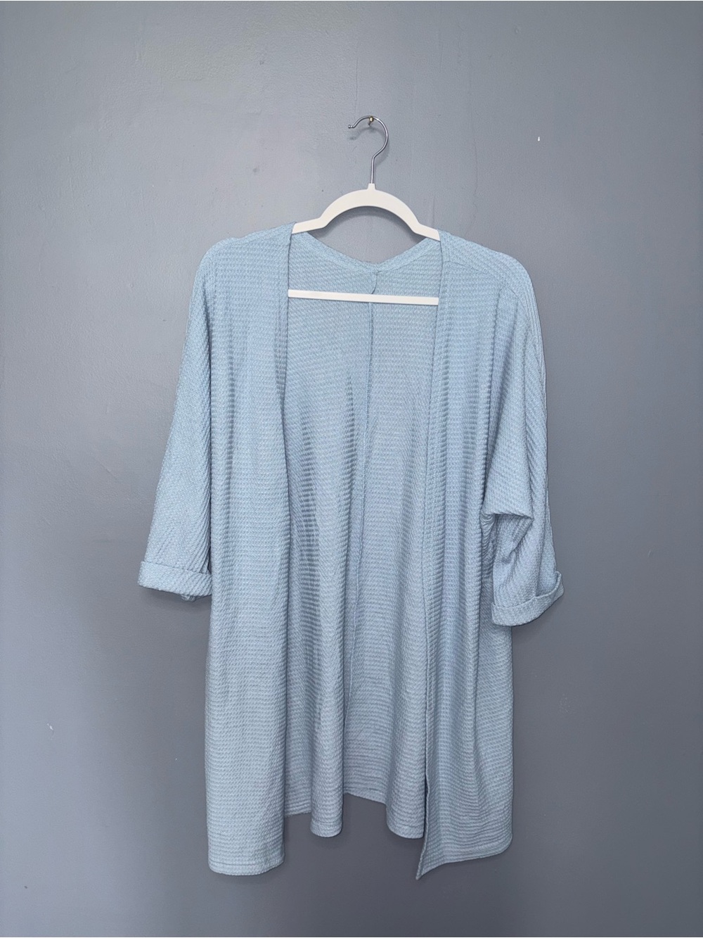 Blue Cardigan